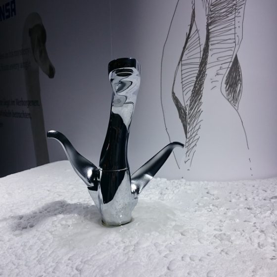 ISH Alessi Swan von Hansa, Design Mario Trimarchi 